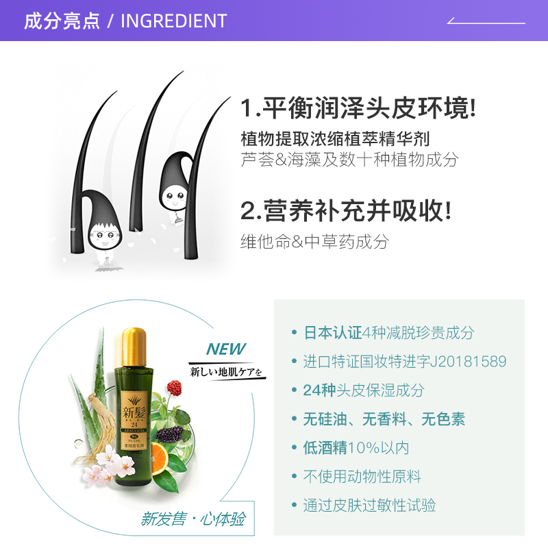 重塑頭皮生機(jī)，毛囊激活之旅——日本新琺24防脫育發(fā)液深度解析